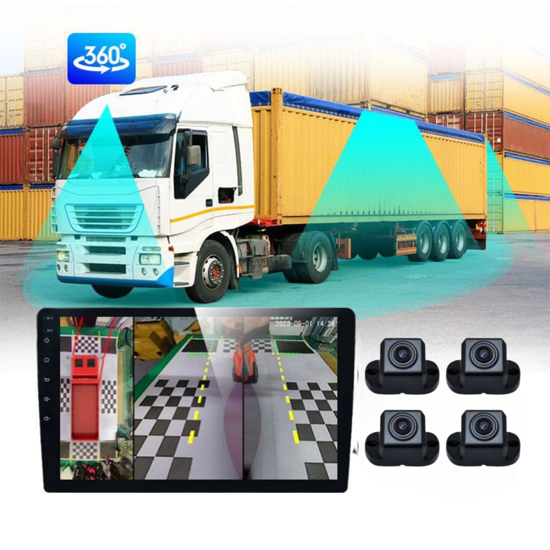 360° Bird Eye View Camera for Trucks & Heavy Vehicles