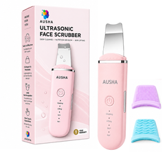 AUSHA Ultrasonic Skin Cleansing & Lifting Face Scrubber