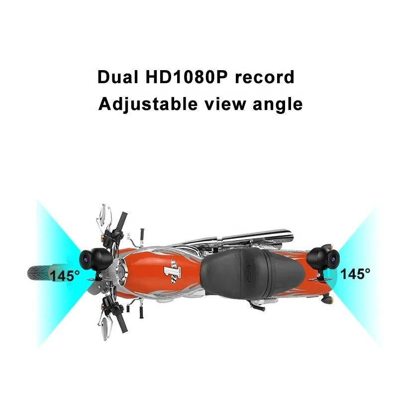 4G Bike Dashcam with Full HD 1080P Recording