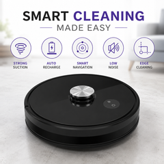 AUSHA Smart Robot Vacuum Cleaner & Mop with LiDAR Navigation