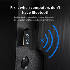 Bluetooth 5.0 Adapter USB Dongle For Windows