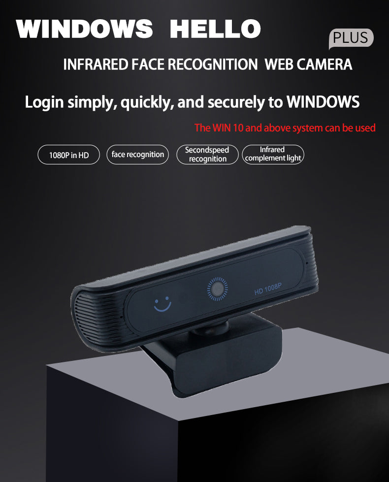 Windows Hello Face Recognition Webcam (W03) – AUSHA
