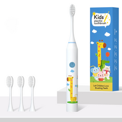 Kids Electric Toothbrush with 3 Extra Heads