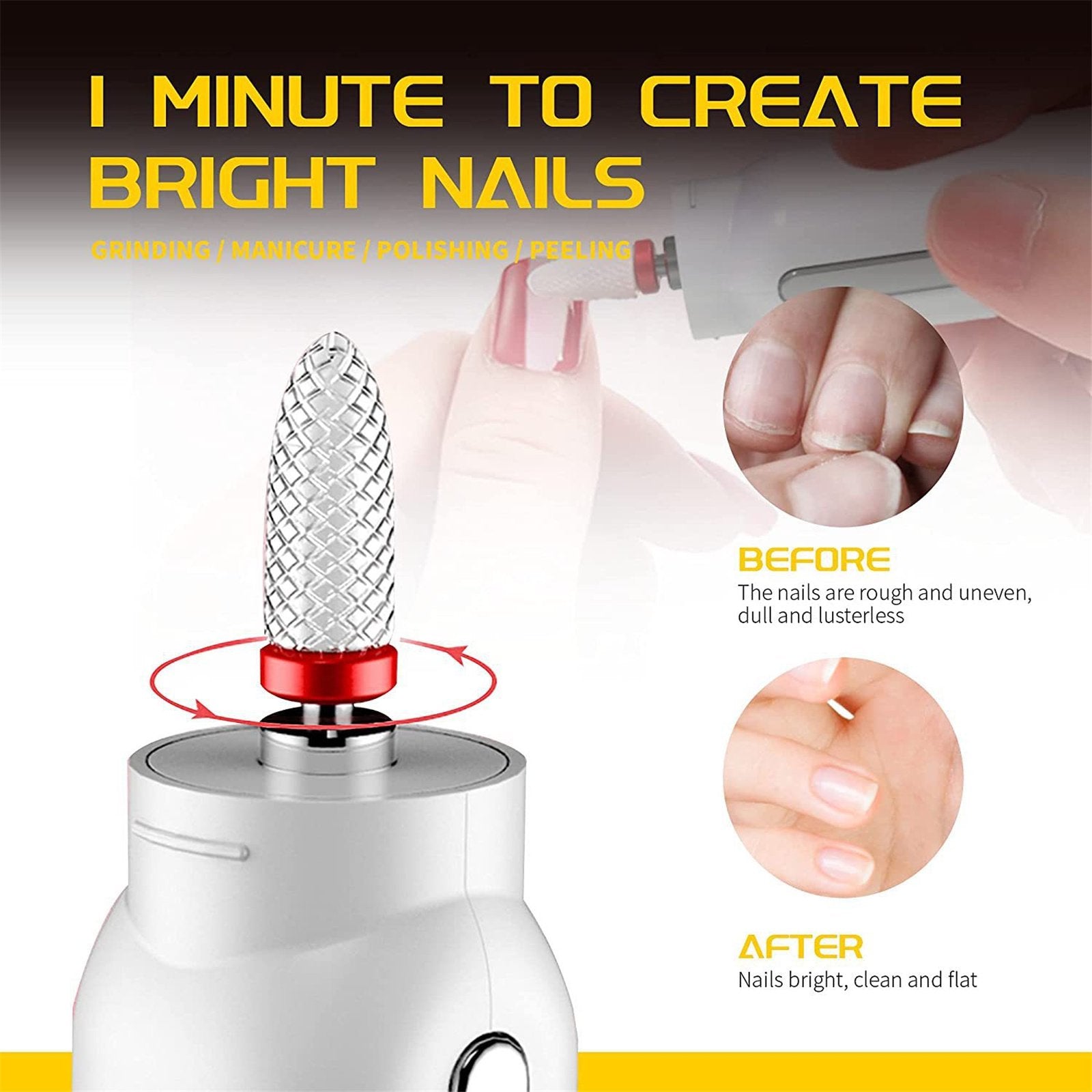 Electric Nail Drill Machine Kit