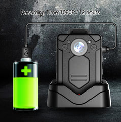 Full HD Body Camera with 12 Hour Battery Backup