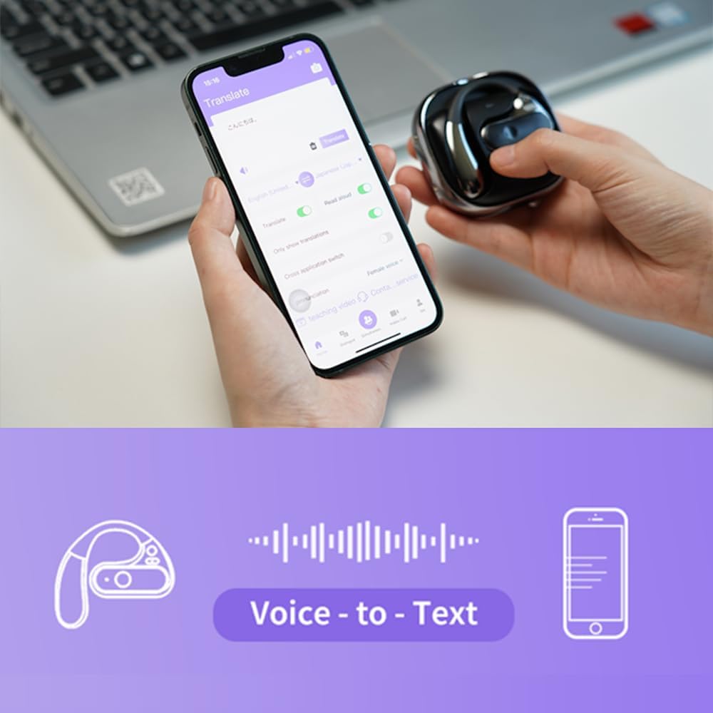 Translator Earbuds with 138 Language Support
