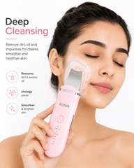 AUSHA Ultrasonic Skin Cleansing & Lifting Face Scrubber