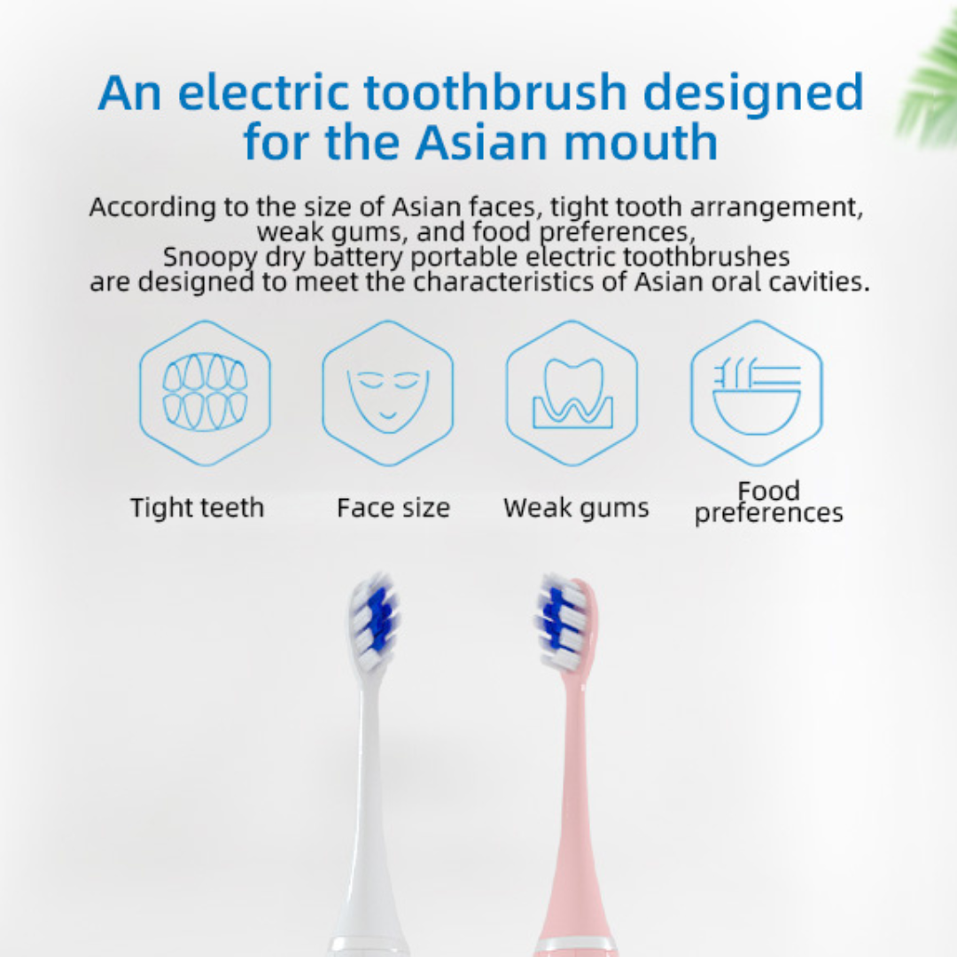 Sonic Electric Toothbrush (3 Brush Heads, 5 Modes, Wireless Charging)