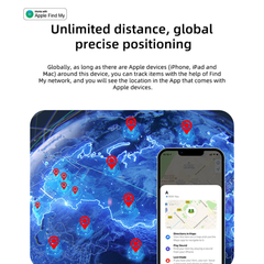 Smart Tracker Tag works with Apple Find My