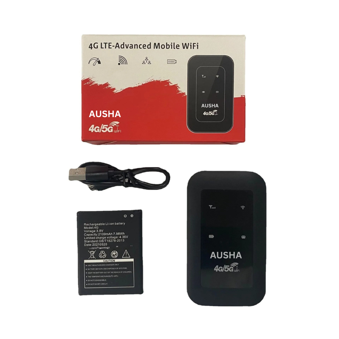 4G LTE Wireless Wifi Hotspot Dongle with 2100mAh  Battery