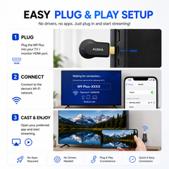 AUSHA 4K Wireless Display HDMI Casting Dongle