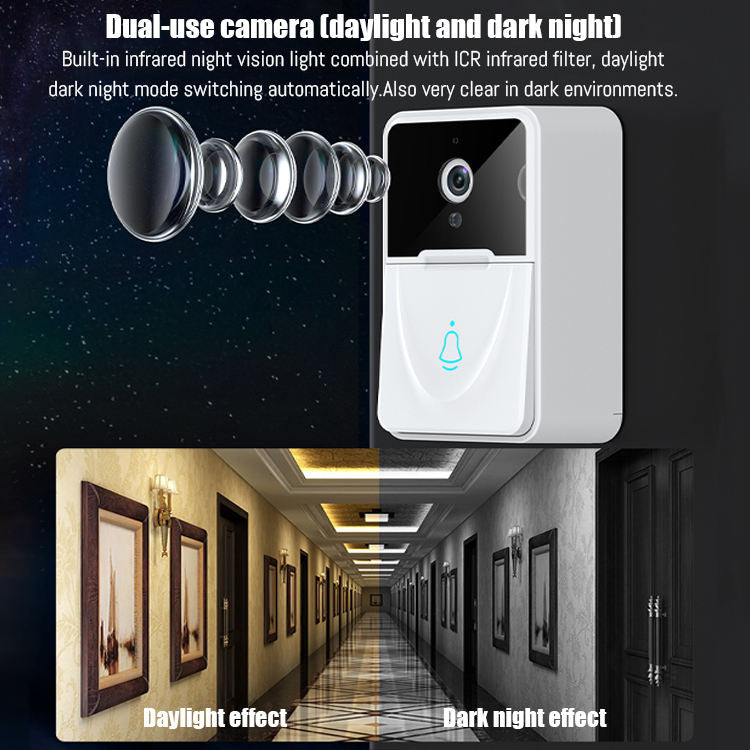 Wireless WiFi Video Doorbell Camera with Music Bell