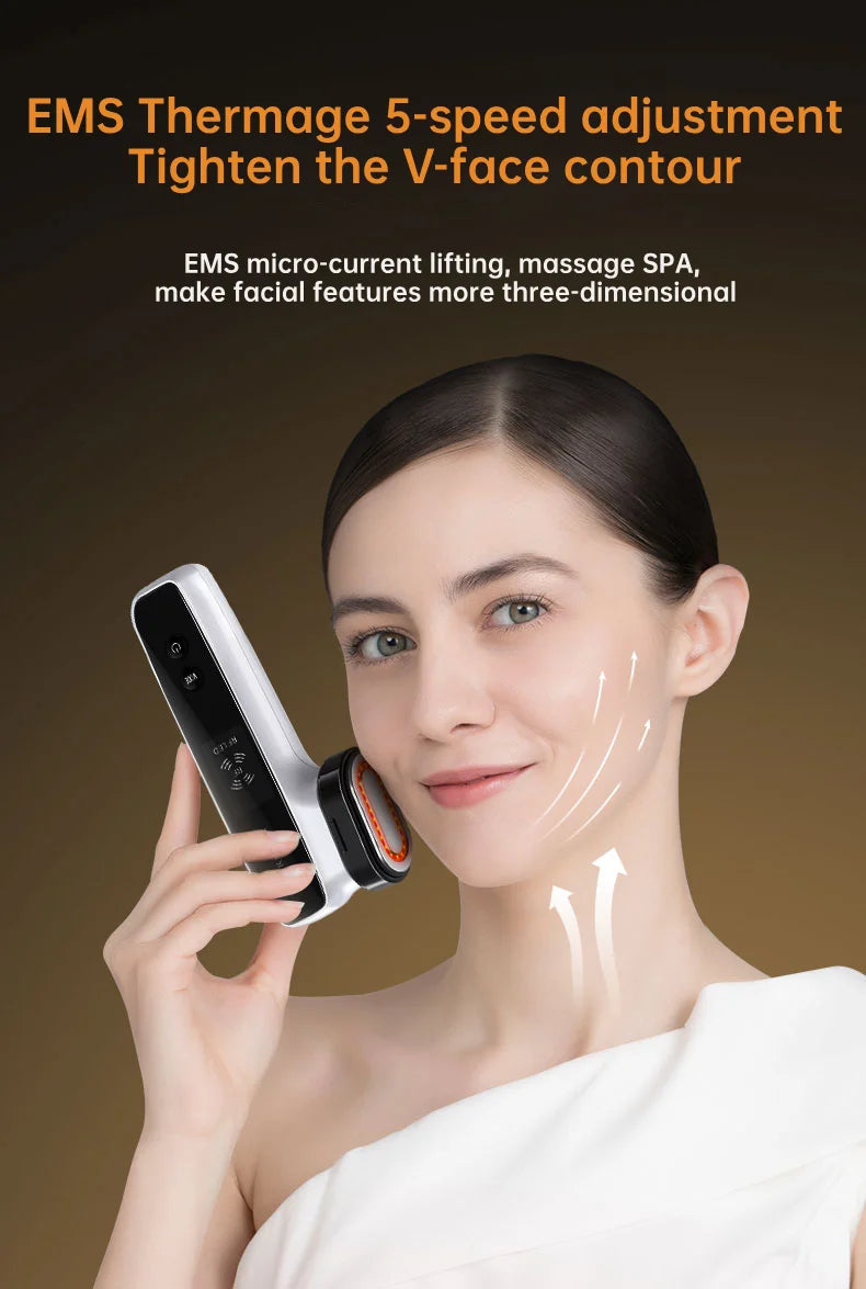 RF EMS LED Facial Beauty Device