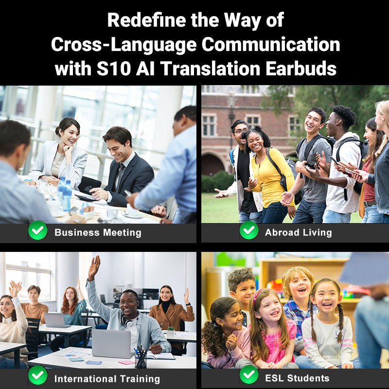 Translator Earbuds with 138 Language Support