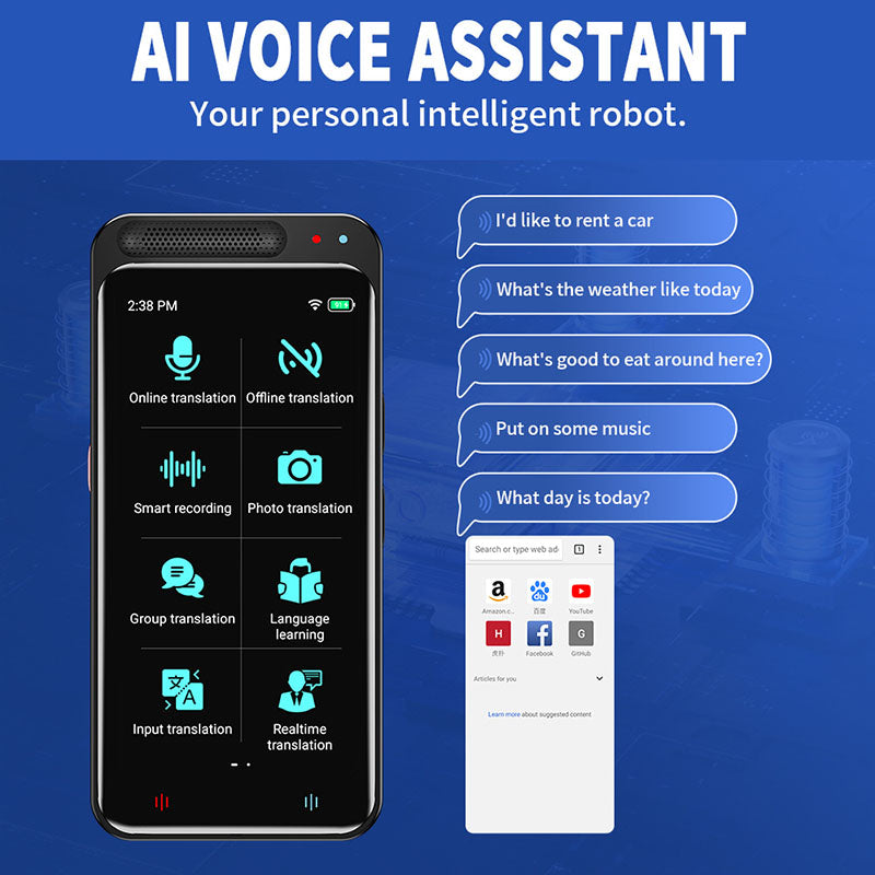 AI Language Translator Device (Wifi/ Offline)