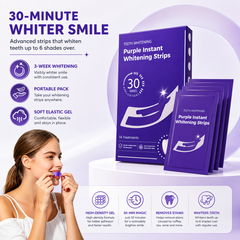 Purple Teeth Whitening Strips