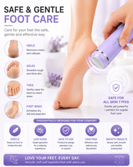 AUSHA Rechargeable Electric Foot Callus Remover