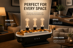 AUSHA Ship Aroma Diffuser & Humidifier with Jellyfish Mist