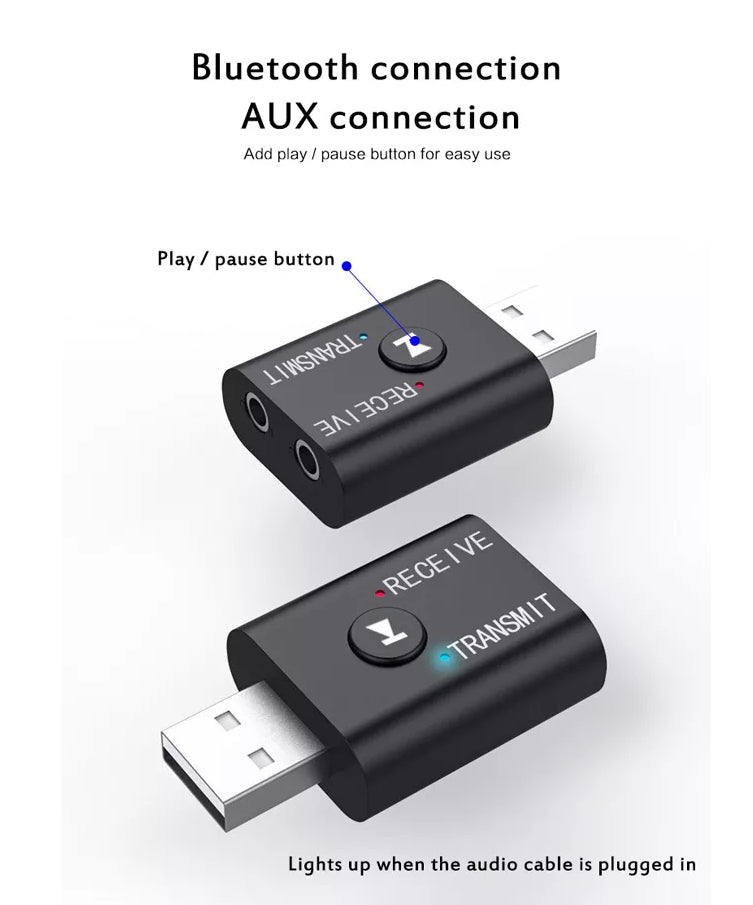 USB Bluetooth Music Transmitter Receiver