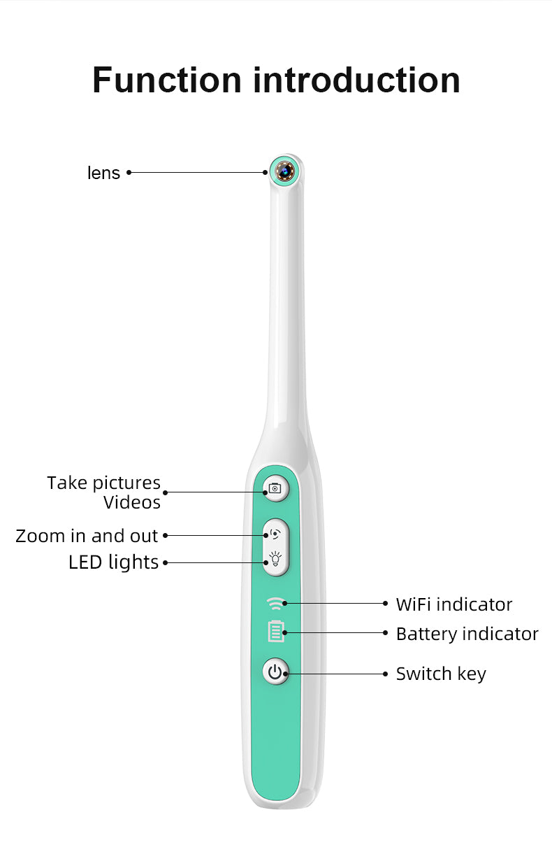 Full HD WiFi Oral Endoscope Camera