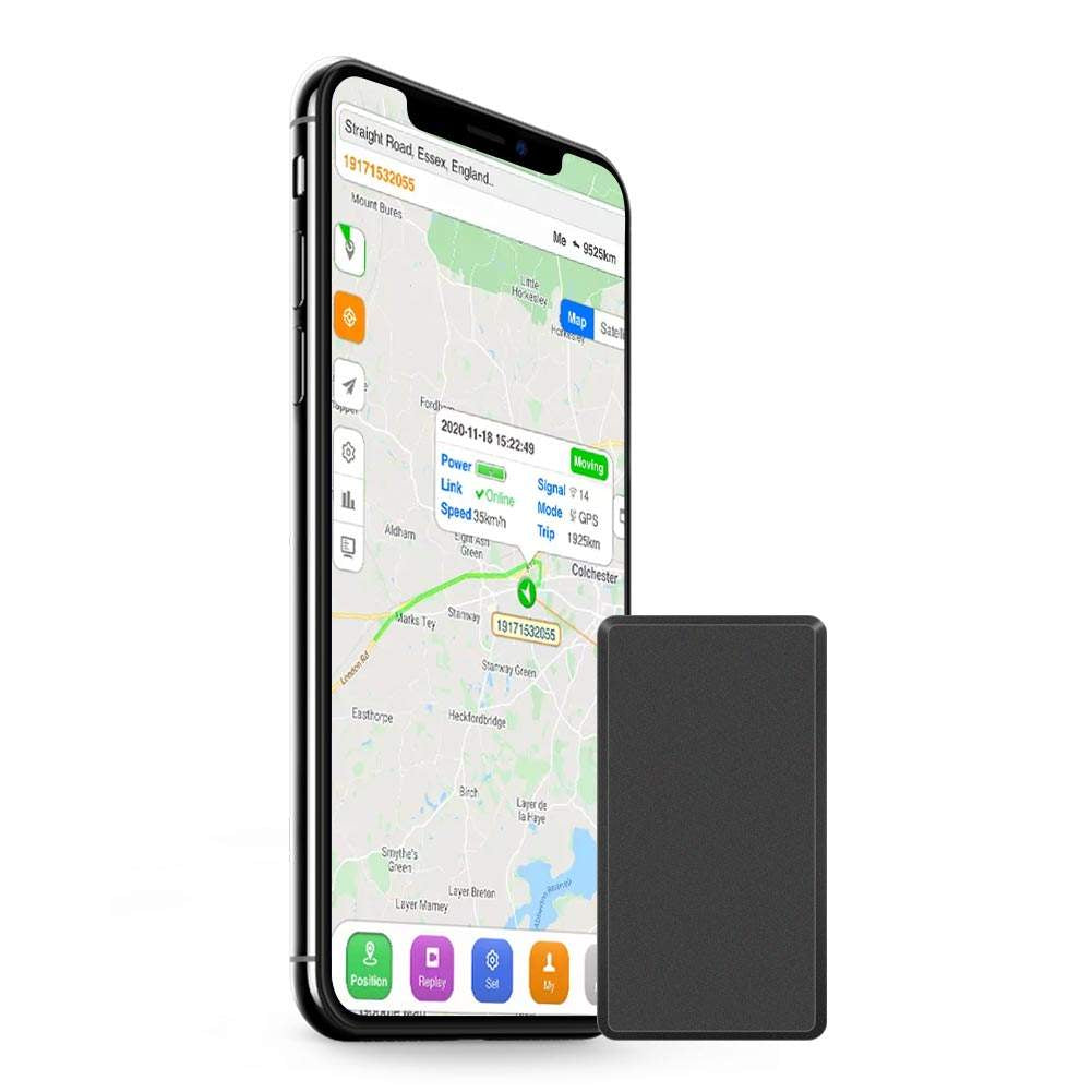4G GPS Tracker with 7 Days Battery Backup & Live Tracking Through App