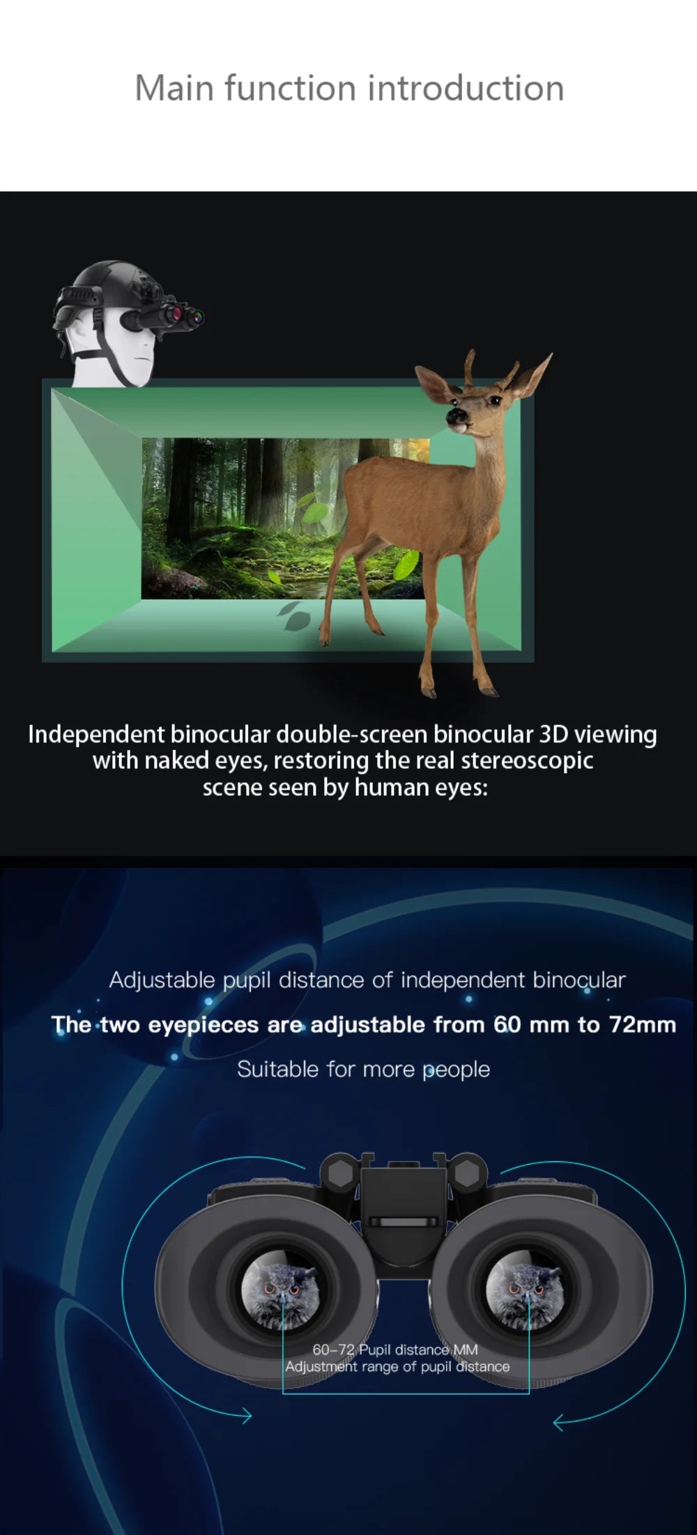 Digital Night Vision Binoculars (BINO9159)