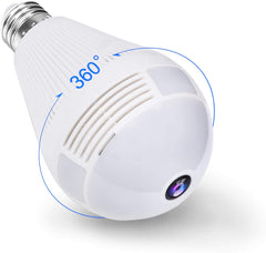 1080P Bulb WiFi Fish-Eye Security Camera