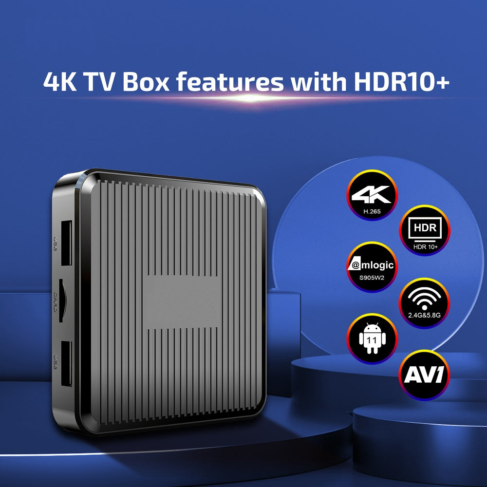 Android TV Box  S905W2 , 2/16 GB