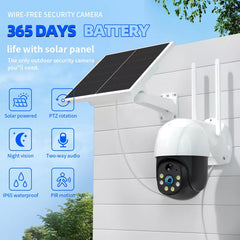 Full HD Solar Battery Powered 4G Sim Camera