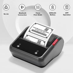 B3S Inkless Printing Bluetooth Thermal Label Printer - 3 Inch