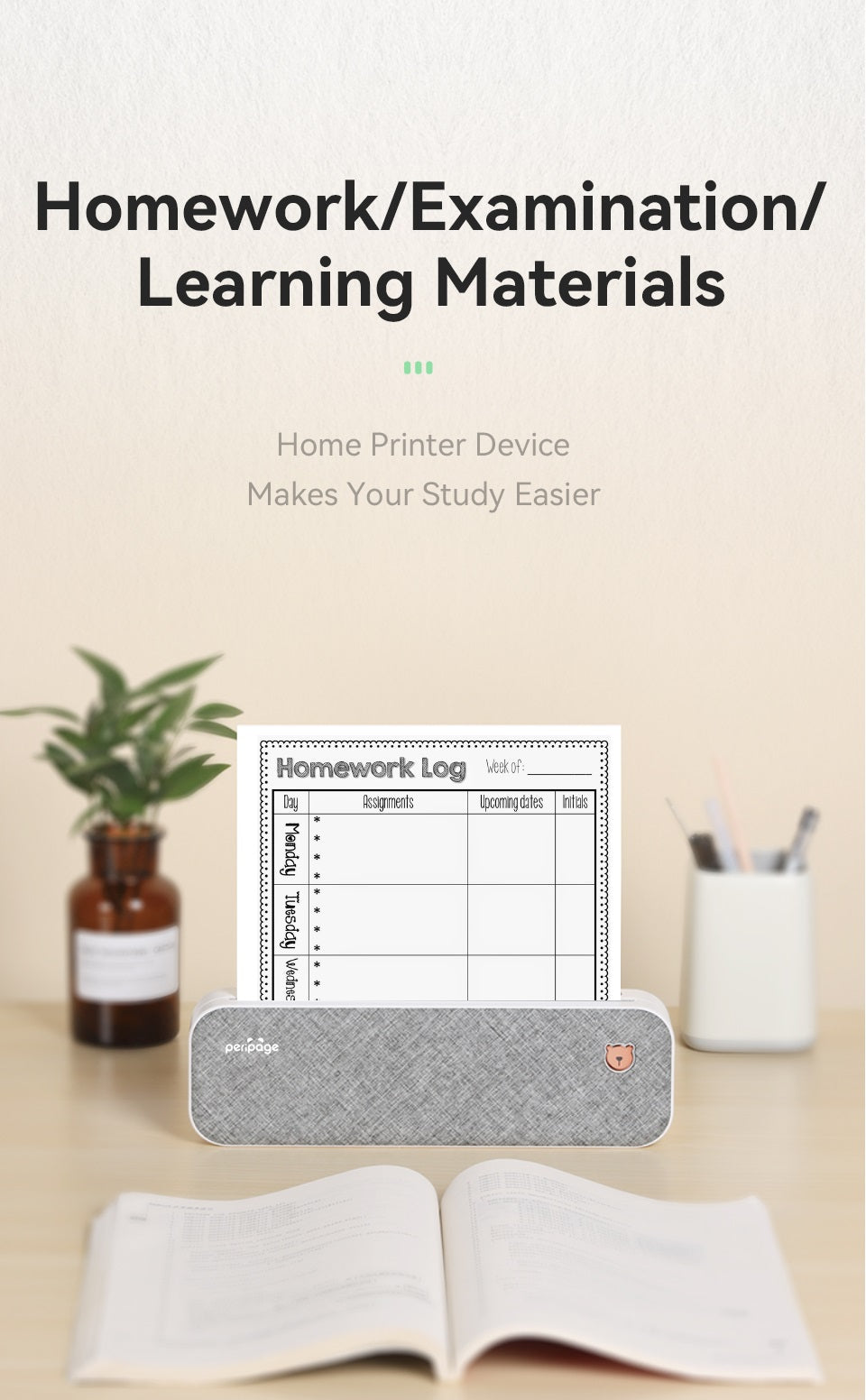 A4 Wireless Portable Mini Thermal Printer