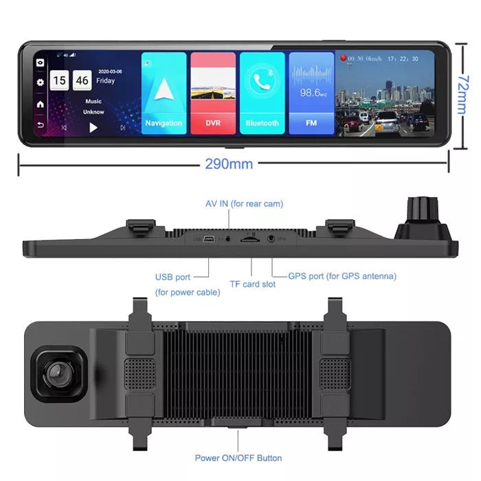 Android Front Camera Image Android Car Dual Dash Camera (Front & Rear) β AUSHA