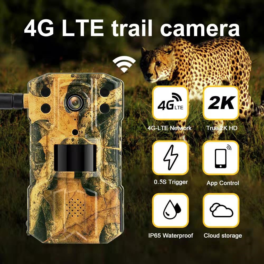 Trail Camera 4G (2K & 14 MP )