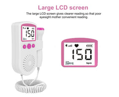 Fetal Doppler Baby Heart Rate Detector