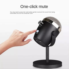 USB Condenser Microphone Intelligent Noise Reduction