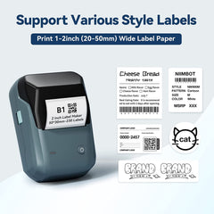 B1 Bluetooth Label Inkless Printer- 2 Inch