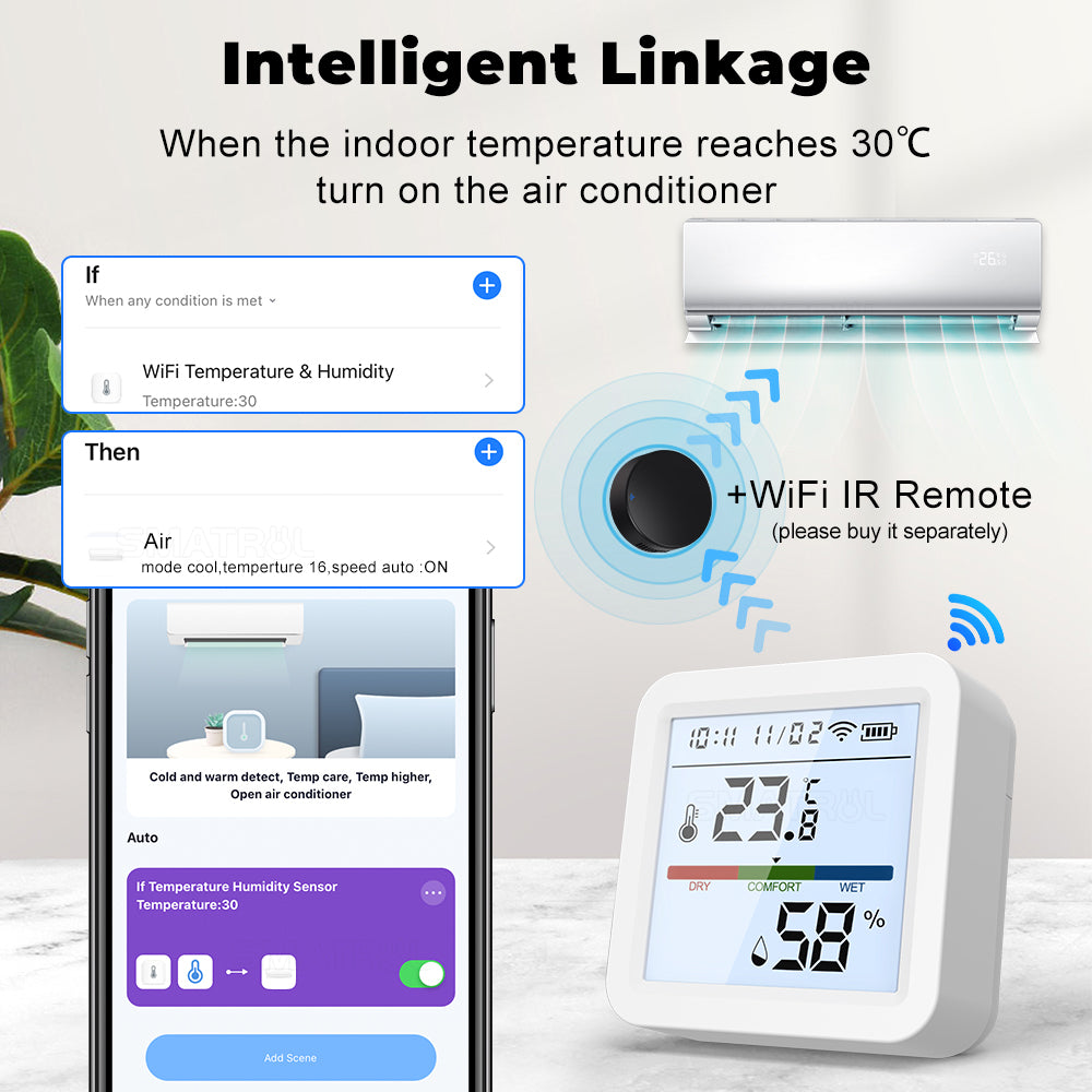 Smart Temperature and Humidity Sensor