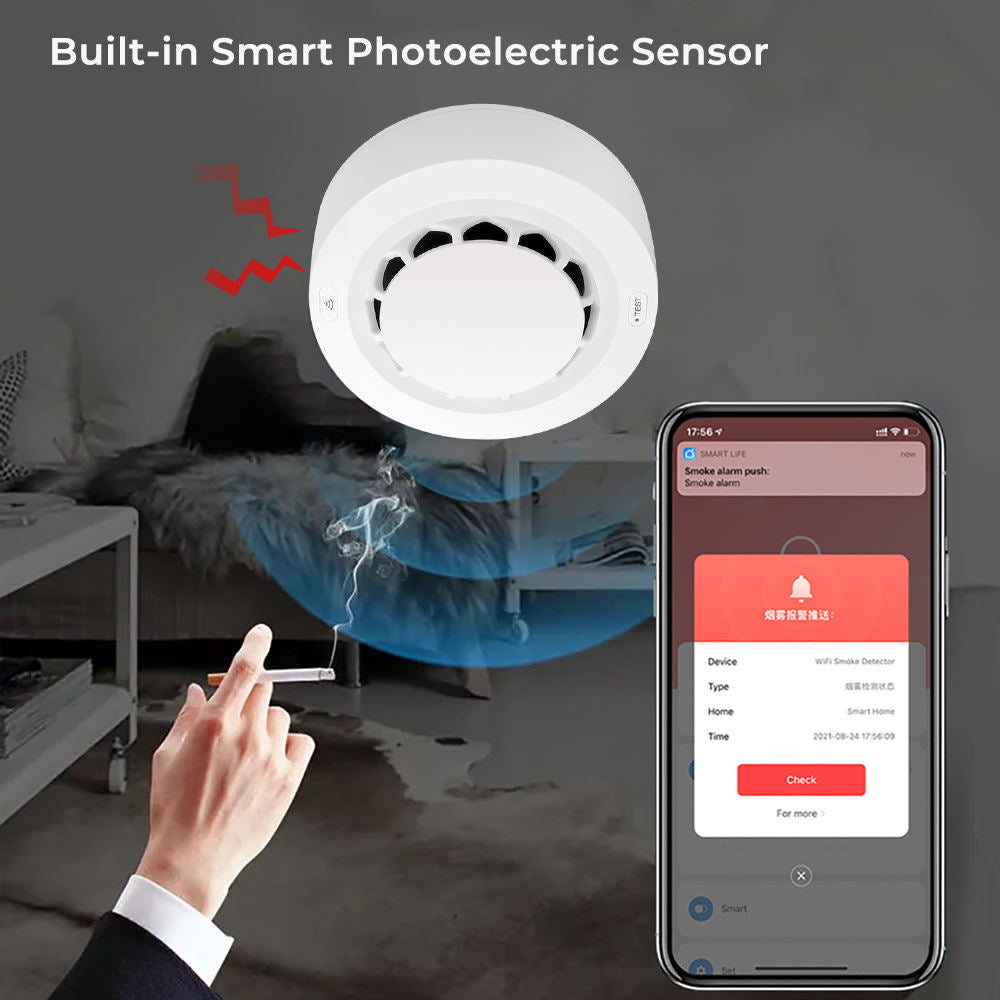 Smart WiFi Smoke Detector