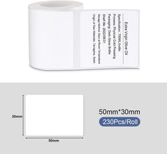 Barcode Label Roll for B21/B1/B3S Printer (50 * 30mm)