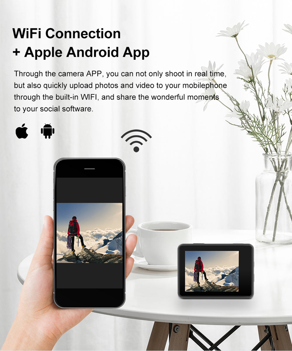 Waterproof Orgoo Swift 4k Action Camera App 5K Action Camera