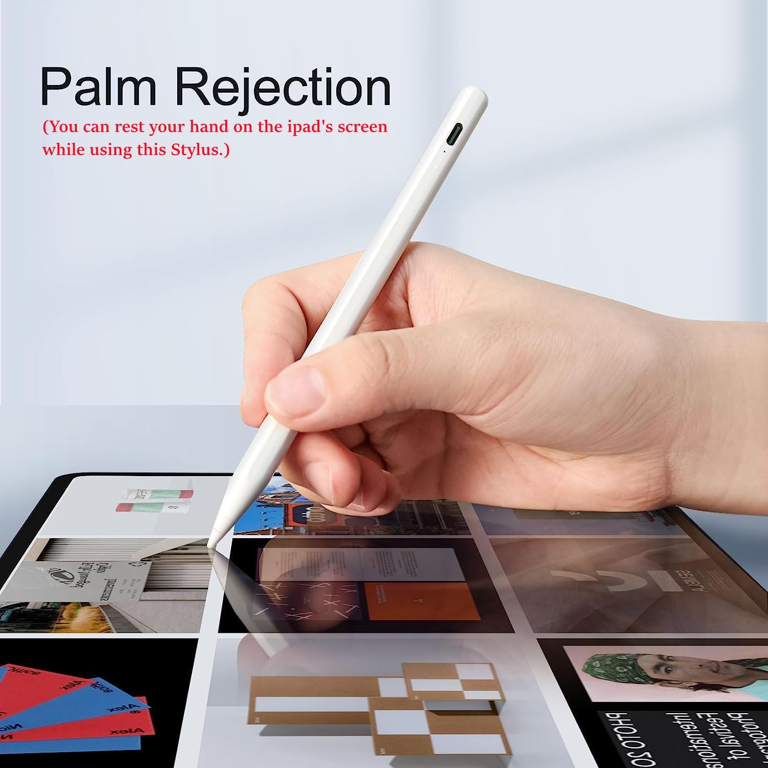 Stylus Pencil compatible with iPad with Palm Rejection