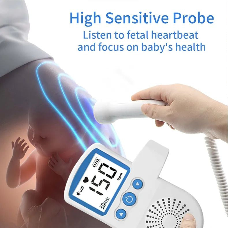 Fetal Doppler Baby Heart Rate Detector