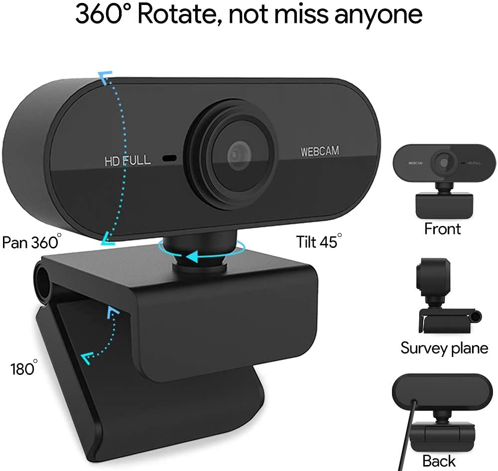 Webcam 1080P Full HD with Microphone