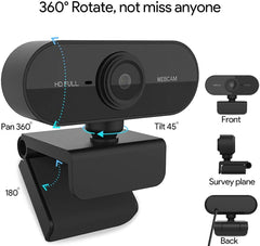 Webcam 1080P Full HD with Microphone