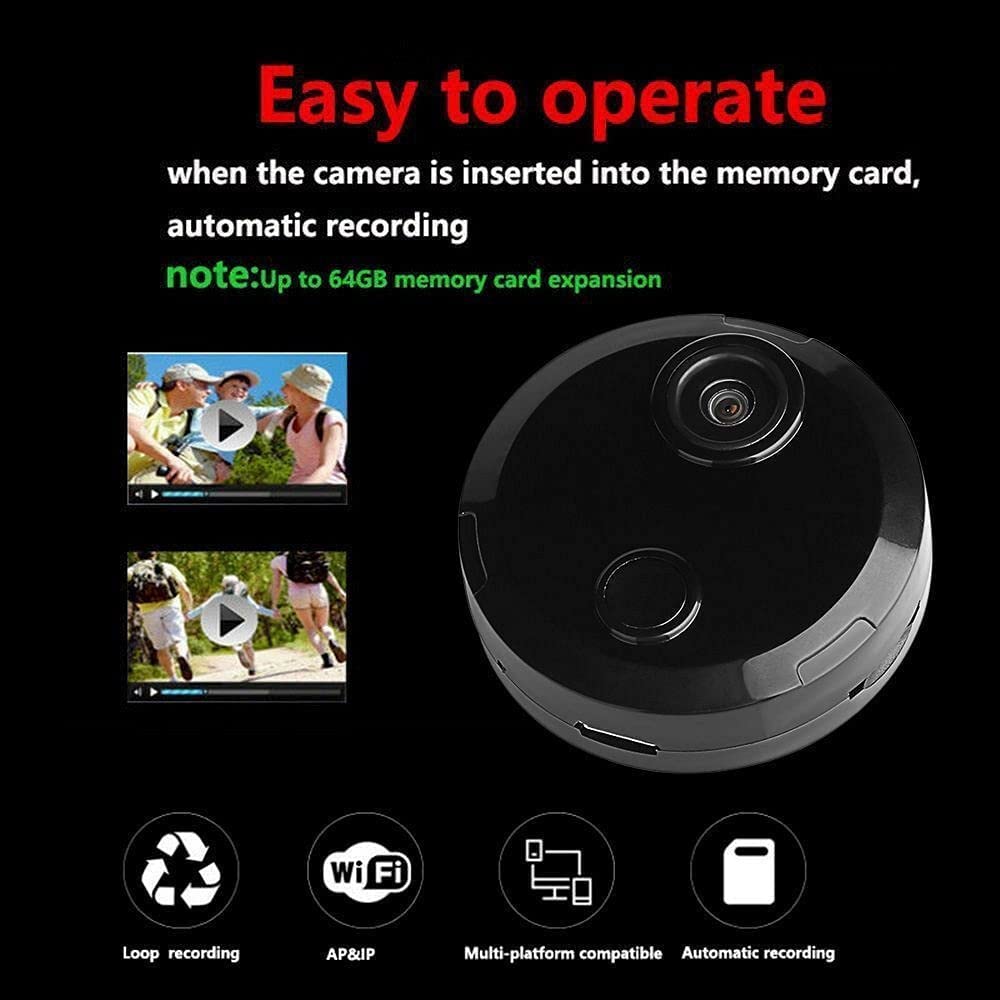 4k Wireless Mini Magnetic Camera