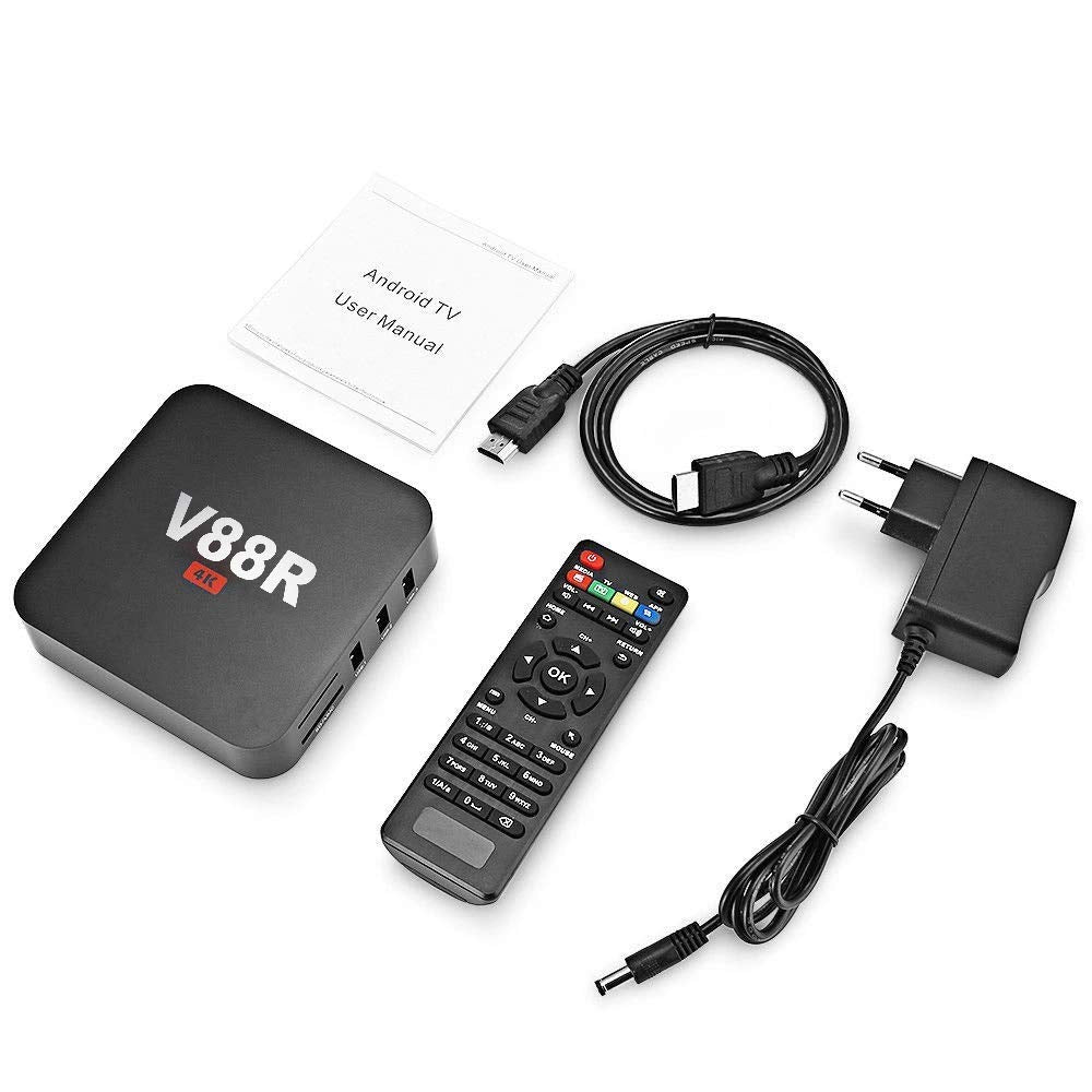 V88R Android TV Box with 4GB/32GB, Dual WIfi