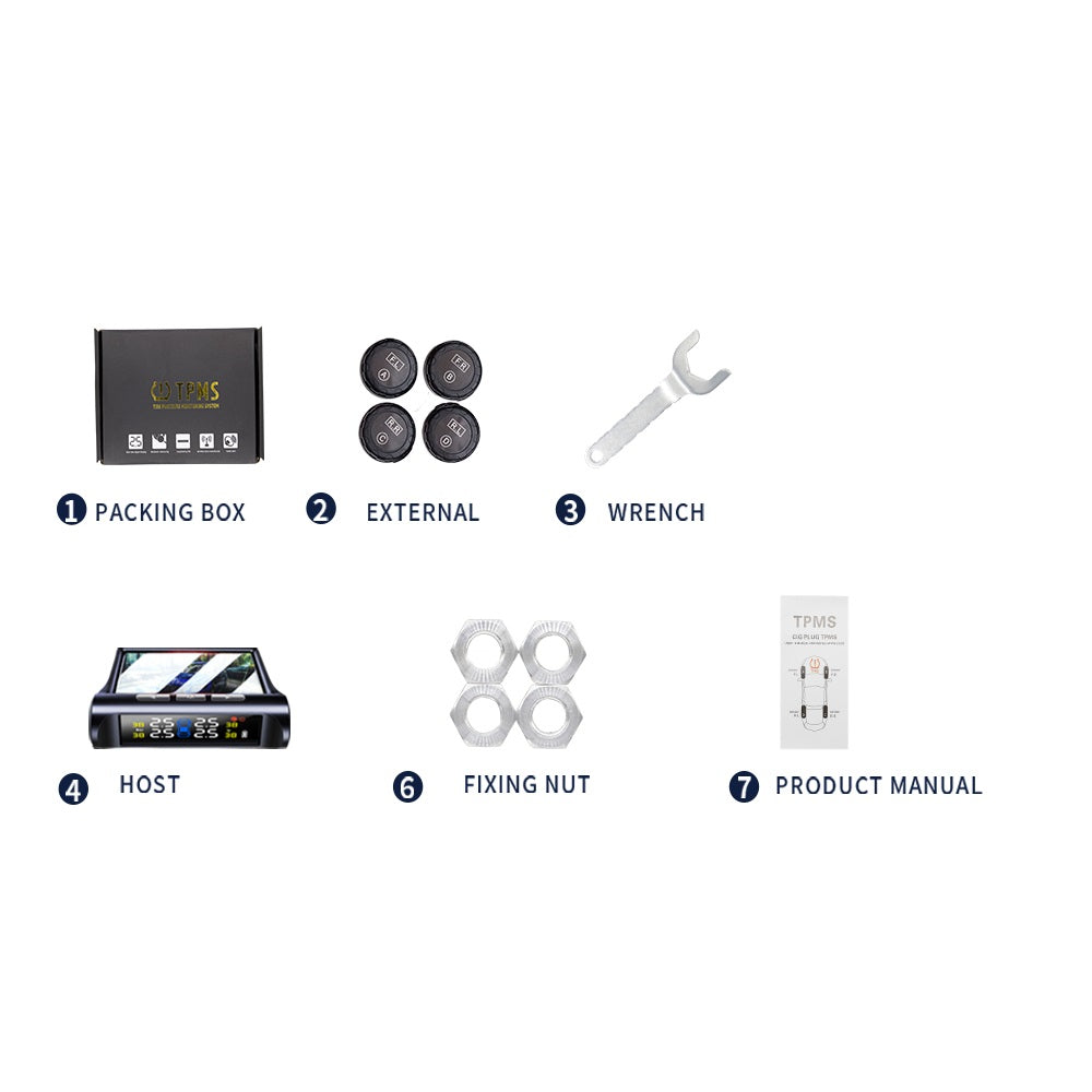 Tyre Pressure Monitoring System TPMS ( External Sensors)