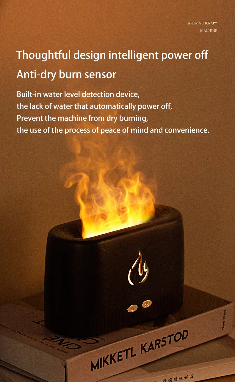 Flame Humidifier Aroma Humidifier Diffuser