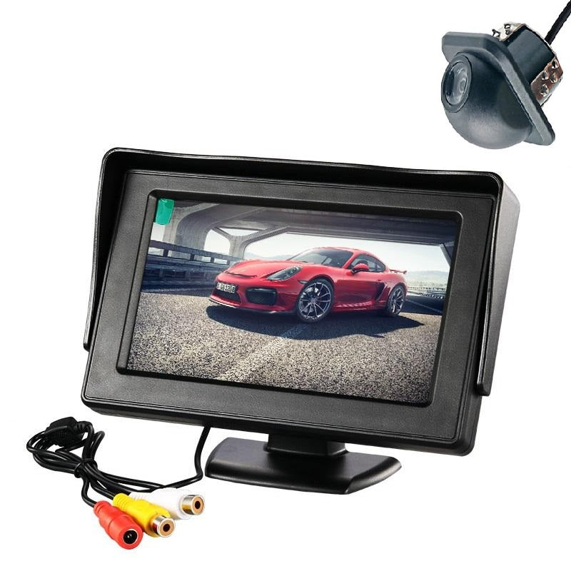 Universal Car Rear View Camera with Display – AUSHA