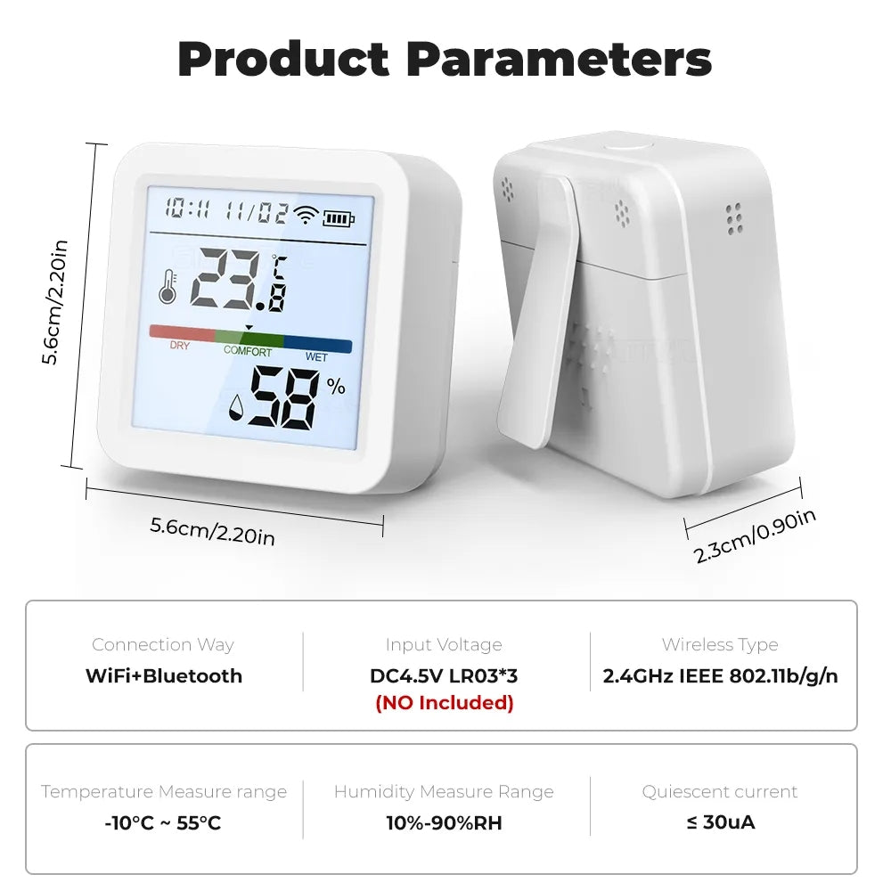 Smart Temperature and Humidity Sensor